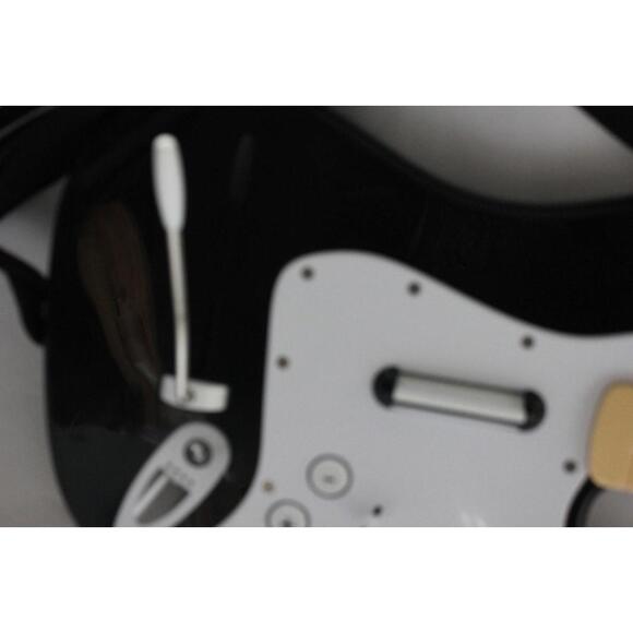 Wii Rock Band Harmonix Guitar Controller Fender Stratocaster (No Dongle) w/Strap - Picture 3 of 15